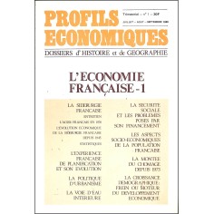 PROFILS ECONOMIQUES |Premier Numéro