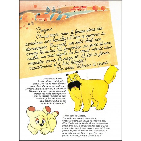 TCHAOU ET CRODO |Premier Numéro