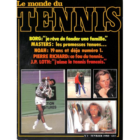 LE MONDE DU TENNIS |Premier Numéro