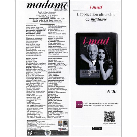 Madame FIGARO Pocket |Premier Numéro