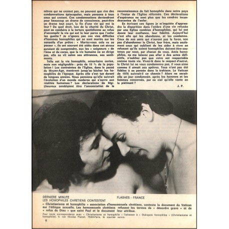 DIALOGUES HOMOPHILES |Premier Numéro