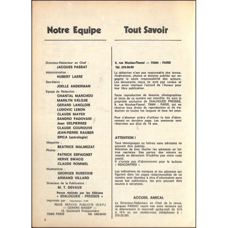 DIALOGUES HOMOPHILES |Premier Numéro