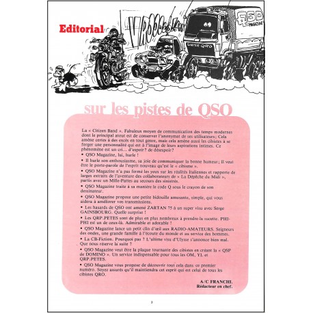 QSO Magazine |Premier Numéro