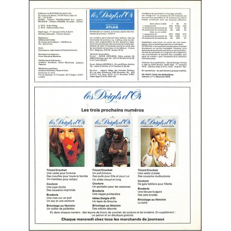 LES DOIGTS D'OR |Premier Numéro