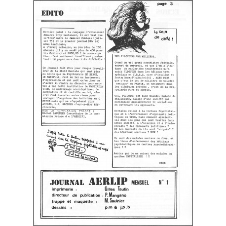 JOURNAL AERLIP |Premier Numéro