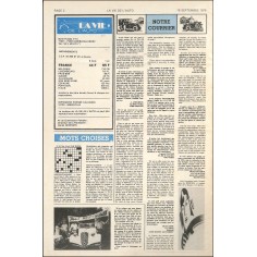 LA VIE DE L'AUTO |Premier Numéro 2