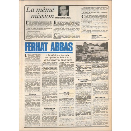 LES FRANÇAIS D'AFN ET D'OUTRE-MER |Premier Numéro