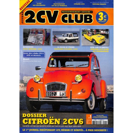 JOURNAL 2CV CLUB |Premier Numéro