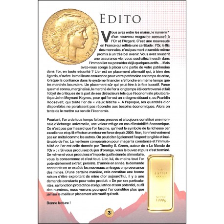 L'OR & L'ARGENT |Premier Numéro