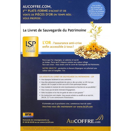 L'OR & L'ARGENT |Premier Numéro