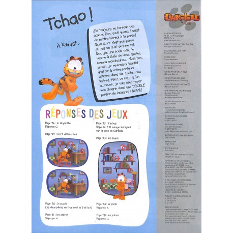 GARFIELD |Premier Numéro