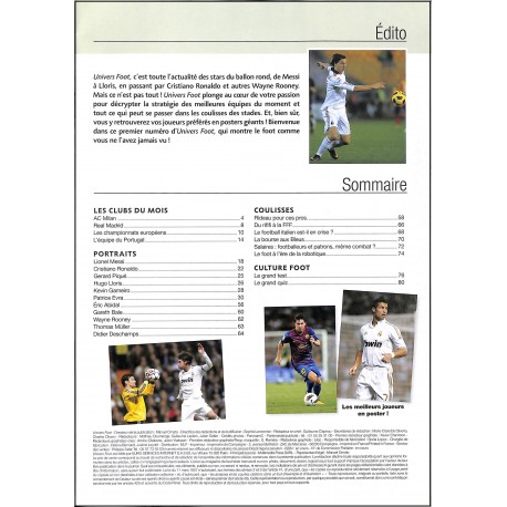 UNIVERS FOOT |Premier Numéro