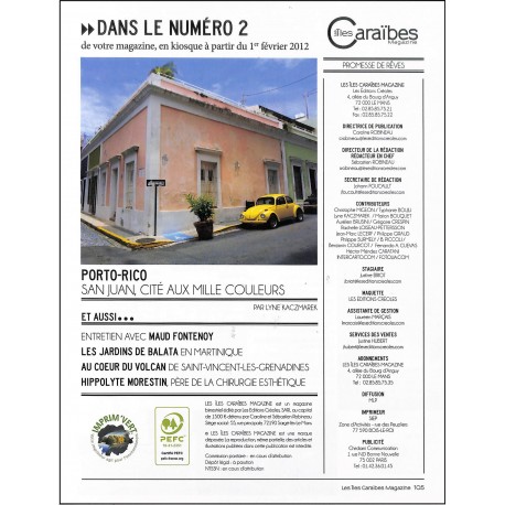 LES ÎLES CARAÏBES MAGAZINE |Premier Numéro