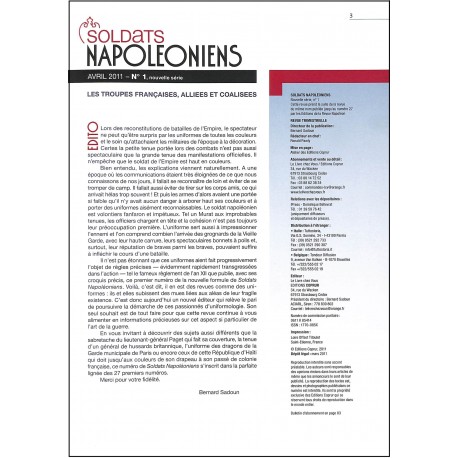 SOLDATS NAPOLÉONIENS |Premier Numéro