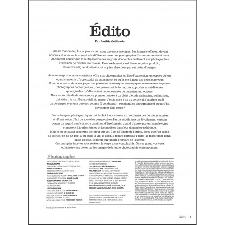 PHOTOGRAPHE |Premier Numéro