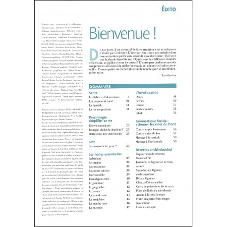 Femmes Santé |Premier Numéro
