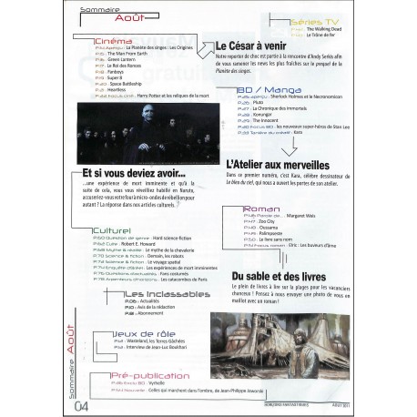 HORIZONS FANTASTIQUES |Premier Numéro