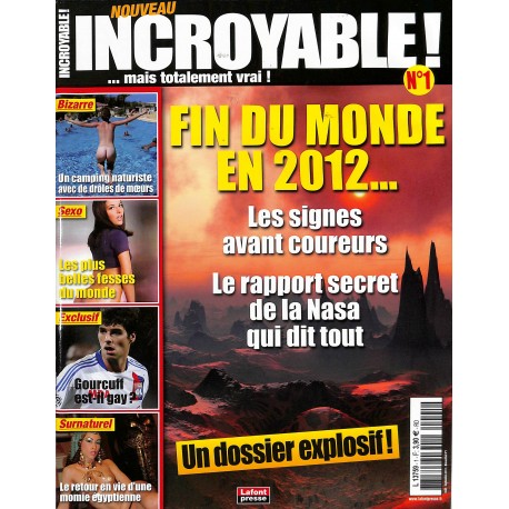 INCROYABLE! |Premier Numéro