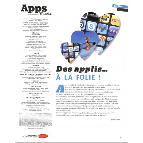 Apps Mania |Premier Numéro