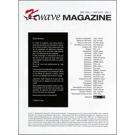 K-wave |Premier Numéro