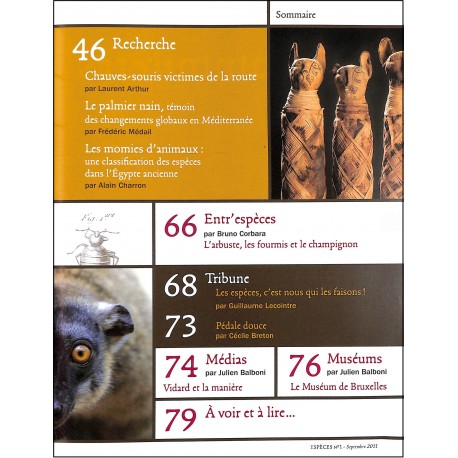 ESPÈCES |Premier Numéro