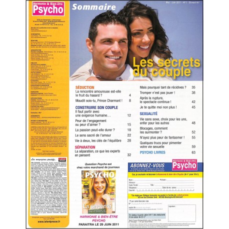 HARMONIE & BIEN-ÊTRE PSYCHO |Premier Numéro