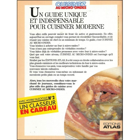 CUISINEZ AU MICRO-ONDES |Premier Numéro