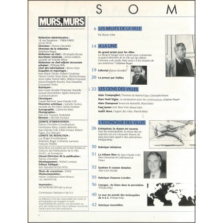 MURS,MURS |Premier Numéro