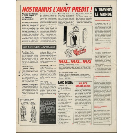 LE JOURNAL DE TONTON |Premier Numéro