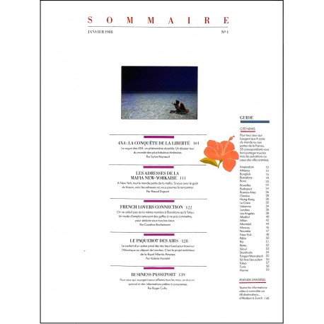 PASSEPORT MAGAZINE |Premier Numéro