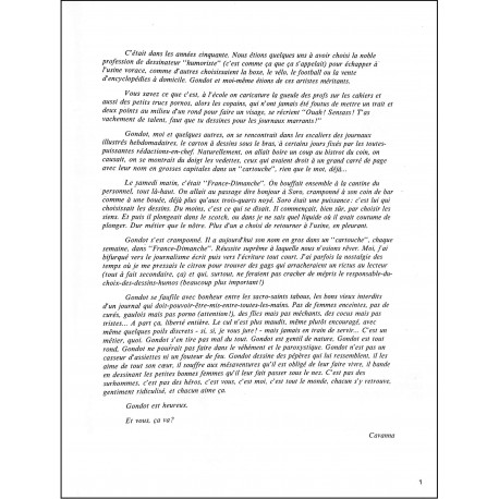 CARTOON |Premier Numéro