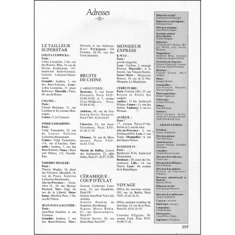 L'EXPRESS  STYLE |Premier Numéro