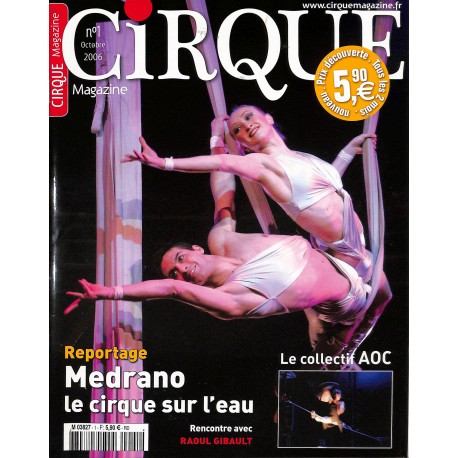 CIRQUE MAGAZINE |Premier Numéro