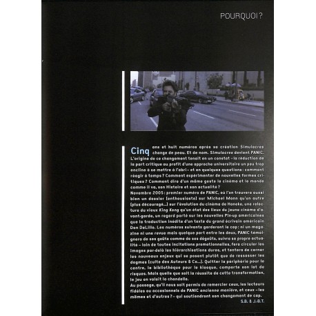 PANIC |Premier Numéro