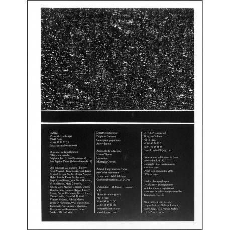 PANIC |Premier Numéro