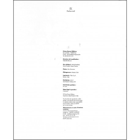 CASA MIA PARFUM IODÉ |Premier Numéro