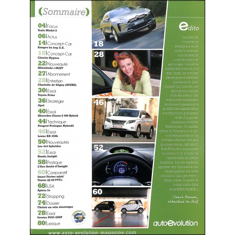 AUTO EVOLUTION |Premier Numéro