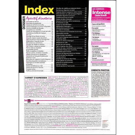 INTENSE CUISINE ACTUELLE |Premier Numéro