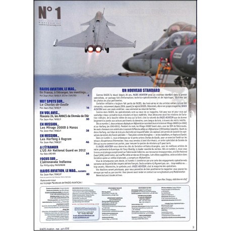 RAIDS AVIATION |Premier Numéro