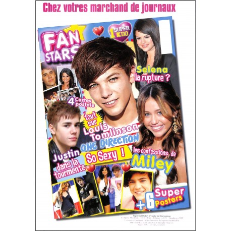 SUPER STARS POSTER |Premier Numéro