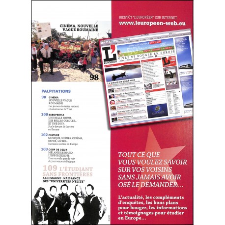 L'EUROPÉEN |Premier Numéro