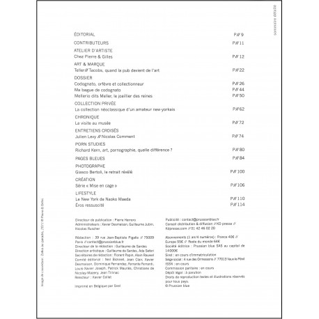 PRUSSIAN BLUE |Premier Numéro