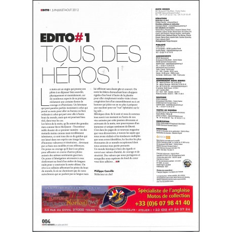 MOTO HEROES |Premier Numéro