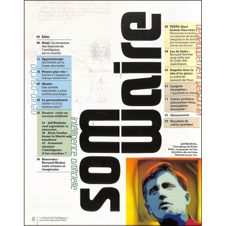 LE MONDE DE L'INTELLIGENCE |Premier Numéro