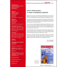 ENDURANCE ÉQUESTRE |Premier Numéro 2