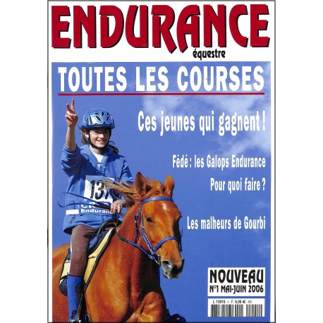 ENDURANCE ÉQUESTRE |Premier Numéro