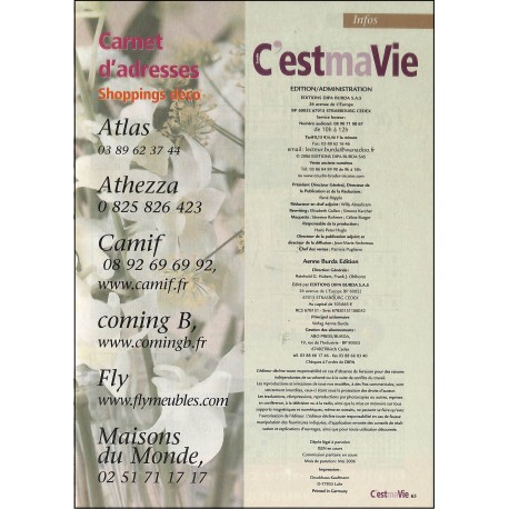 C'EST MA VIE |Premier Numéro