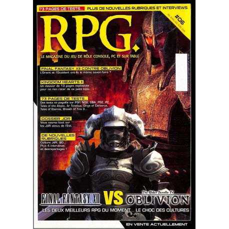 RPG VISION |Premier Numéro