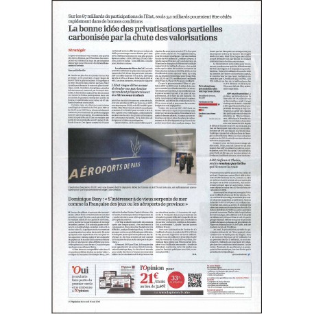 l'Opinion |Premier Numéro