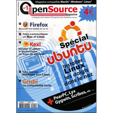 OPEN SOURCE MAGAZINE |Premier Numéro